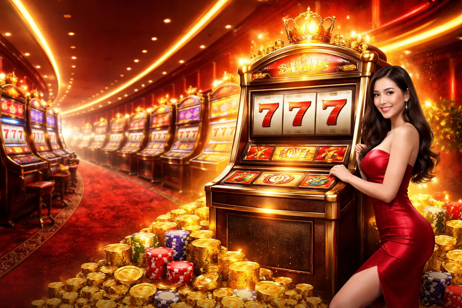 Hình ảnh chính Nổ Hũ Full88 link vào với vòng quay slot và phần thưởng lớn